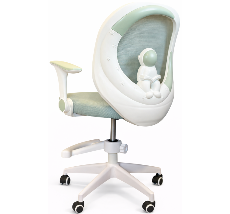 Крісло обертове дитяче PERFECT KIDS ASTRONAUT GREEN8